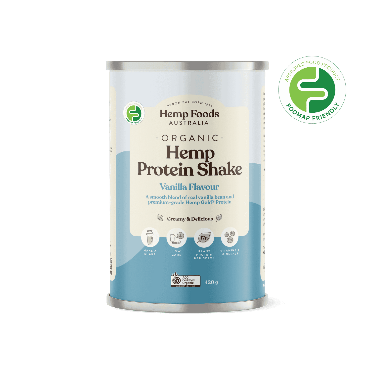 Organic Hemp Protein Vanilla - 420g