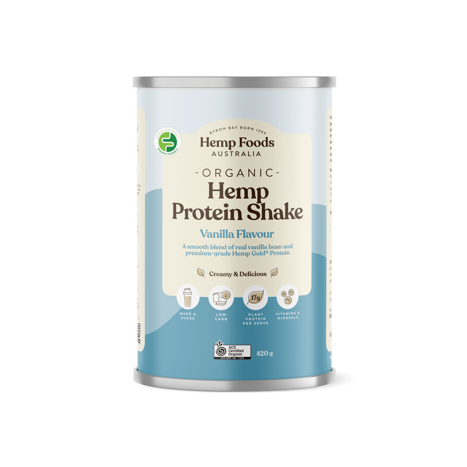 Organic Hemp Protein Vanilla - 420g