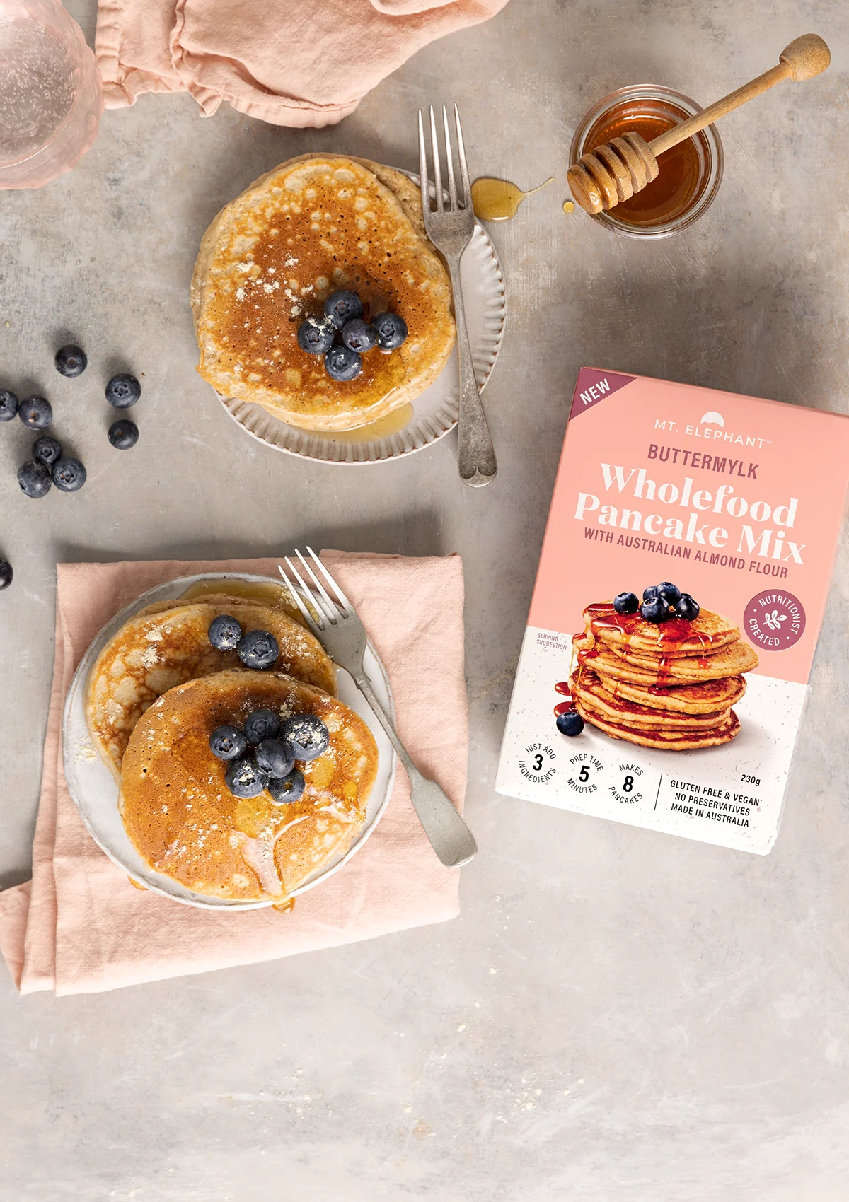 Buttermylk Wholefood Pancake Mix - 230g