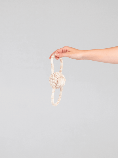 Hemp Rope Toy - Double Loop