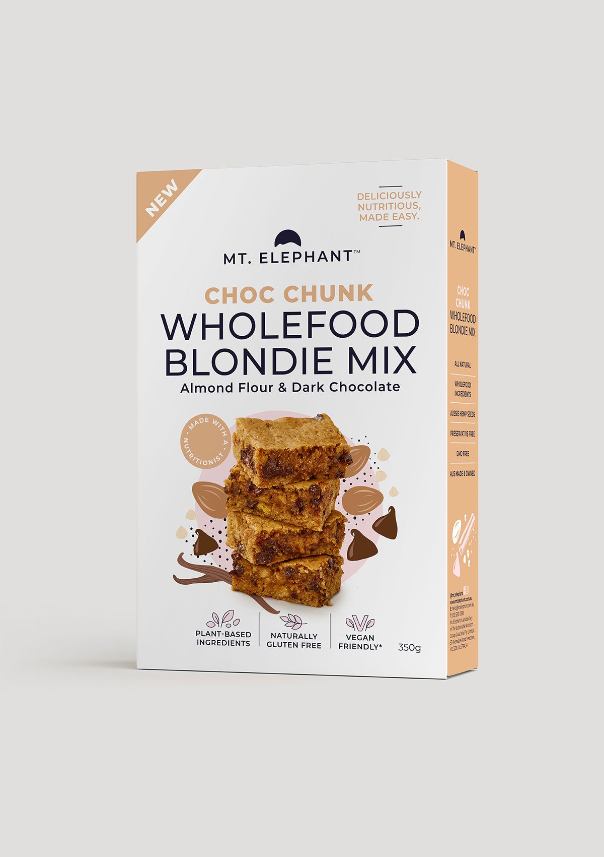 Choc Chunk Wholefood Blondie Mix - 350g