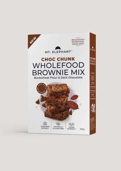 Choc Chunk Wholefood Brownie Mix - 350g