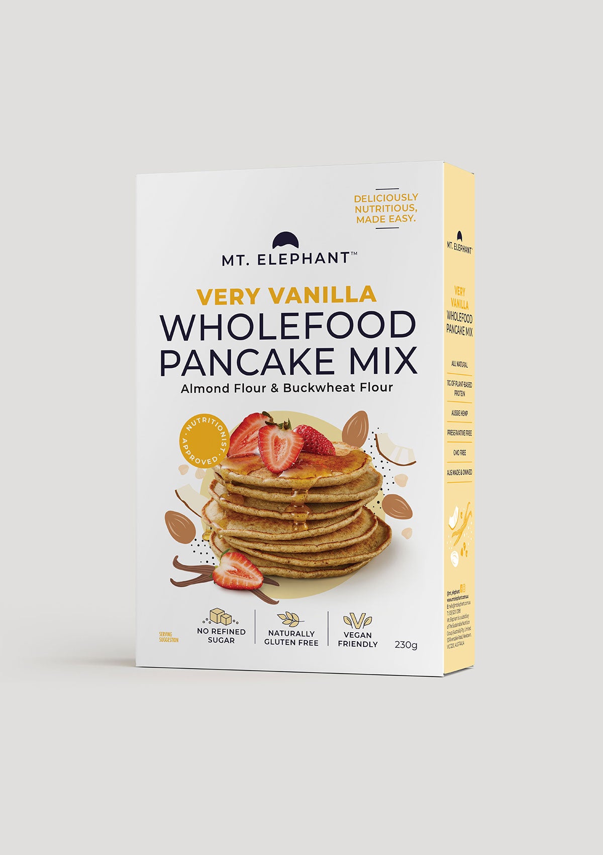 Very Vanilla Wholefood Pancake Mix - 230g